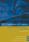 Image for ICE Conditions of Contract Ground Investigation Version