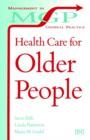 Image for Health care for older people