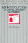 Image for An Introduction to Development Control