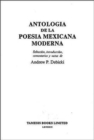 Image for Antologia de la Poesia Mexicana Moderna