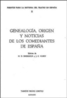Image for Genealogia, Origen y Noticias de los Comediantes de Espana