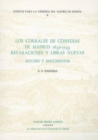 Image for Los Corrales de Comedias de Madrid: 1632-1745.  Reparaciones y obras nuevas : Estudio y documentos
