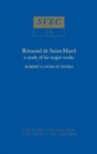 Image for Remond de Saint-Mard : a study of his major works