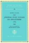 Image for Jerome Lalande, Journal d&#39;un Voyage en Angleterre 1763