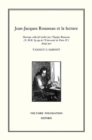 Image for Jean-Jacques Rousseau et la Lecture
