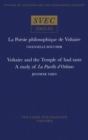 Image for La Poesie philosophique de Voltaire; Voltaire and the Temple of bad taste: a study of &#39;La Pucelle d’Orleans&#39;