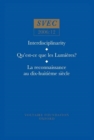 Image for Qu&#39;est-ce que les Lumieres?; La reconnaissance au dix-huitieme siecle; History of art; History of ideas