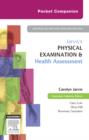 Image for Pocket companion to Jarvis&#39;s physical examination and health assessment