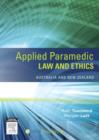 Image for Applied paramedic law and ethics  : Australia and New Zealand