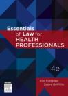 Image for Essentials of law for health professionals