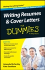 Image for Writing resumes and cover letters for dummies