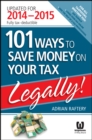 Image for 101 Ways to Save Money on Your Tax - Legally! 2014 - 2015