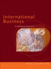 Image for International Business: a Managerial Perspective