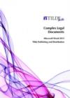 Image for Complex Legal Documents : Microsoft Word 2013
