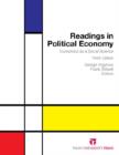 Image for Readings in Political Economy : Economics as a Social Science