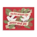 Image for Peace and Joy Doves Holiday Glitz