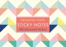 Image for Geometric Pastel Sticky Notes
