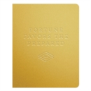 Image for Fortune Favors the Prepared Gold Deluxe Pocket Undated Planner
