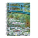 Image for Monet Footbridge Wire-O Journal 6 X 8.5&quot;