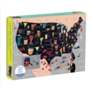 Image for Cocktail Map Of The USA 1000 Piece Puzzle