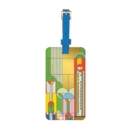 Image for Frank Lloyd Wright Saguaro Forms &amp; Cactus Flowers Luggage Tag
