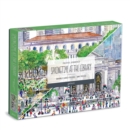 Image for Michael Storrings Springtime at the Library 500 Piece Double-Sided Puzzle