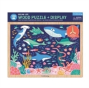 Image for Ocean Life 100 Piece Wood Puzzle + Display