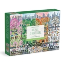 Image for Michael Storrings Dog Park in Four Seasons 250 Piece Wood Puzzle