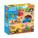 Image for Construction Site 25 Piece Floor Puzzle with Shaped Pieces
