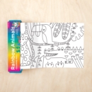 Image for Rainbow Animals Mini Coloring Roll