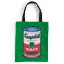 Image for Warhol Soup Can Canvas Tote Bag - Green