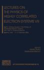 Image for Lectures on the Physics of Highly Correlated Electron Systems : Eighth Training Course in the Physics of Correlated Electron Systems and High-Tc Superconductors : v. 8