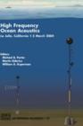 Image for High Frequency Ocean Acoustics