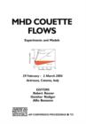 Image for MHD Couette Flows