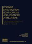 Image for Portable Synchrotron Light Sources and Advanced Applications : 2nd International Symposium on Portable Synchrotron Light Sources and Advanced Applications
