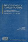 Image for Radio Frequency Power in Plasmas