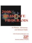 Image for Graduate Programs in Physics, Astronomy, and Related Fields