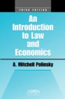 Image for Introduction to Law &amp; Economics 3e Pb