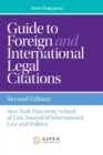 Image for Guide to Foreign and International Legal Citation