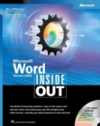Image for Microsoft Word Version 2002 Inside Out