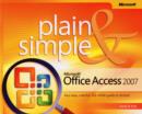Image for Microsoft Office Access 2007 Plain &amp; Simple