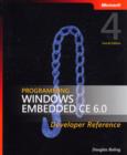 Image for Programming Windows Embedded CE 6.0 Developer Reference