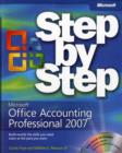 Image for Microsoft Office Accounting Professional 2007 Step by Step