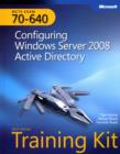 Image for MCTS Self-paced Training Kit (Exam 70-640) : Configuring Windows Server 2008 Active Directory