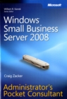 Image for Windows Small Business Server 2008 Administrator&#39;s Pocket Consultant