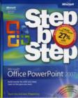 Image for Microsoft Office PowerPoint 2007 step by step  : using Microsoft Office PowerPoint 2007 to create presentations that inform, motivate, and inspire