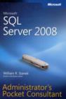 Image for Microsoft SQL Server 2008 Administrator&#39;s Pocket Consultant