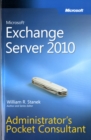 Image for Microsoft Exchange Server 2010 Administrator&#39;s Pocket Consultant