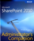 Image for Microsoft SharePoint 2010 Administrator&#39;s Companion