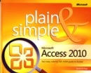 Image for Microsoft Access 2010 Plain &amp; Simple